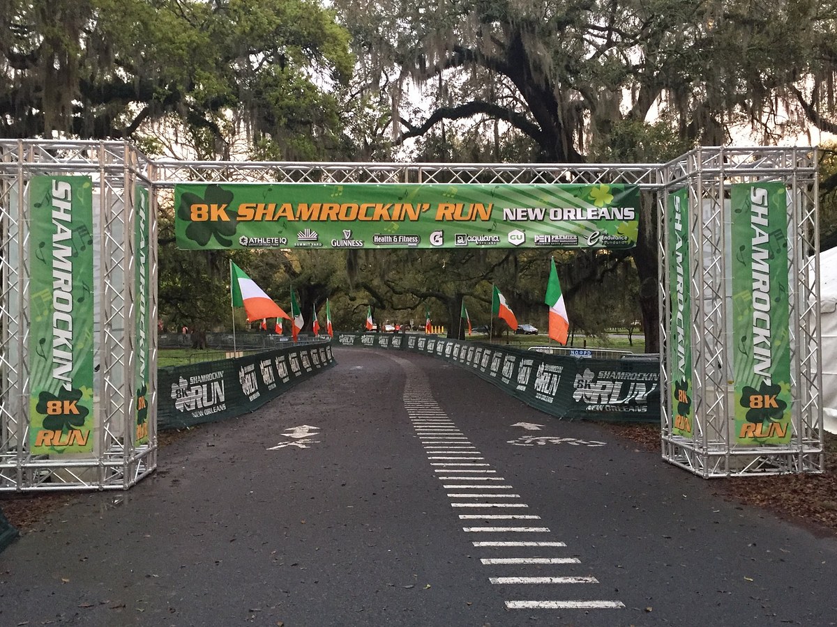 Shamrockin' Run Finisher Event Banners