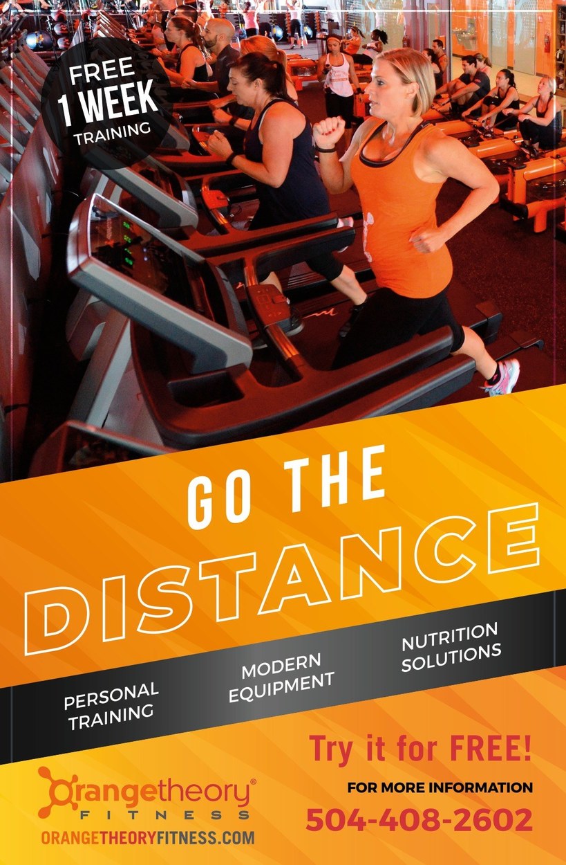 Orange Theory Fitness Poster