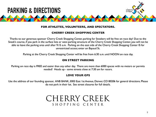 Cherry Creek Sneak - Event Guide pg9
