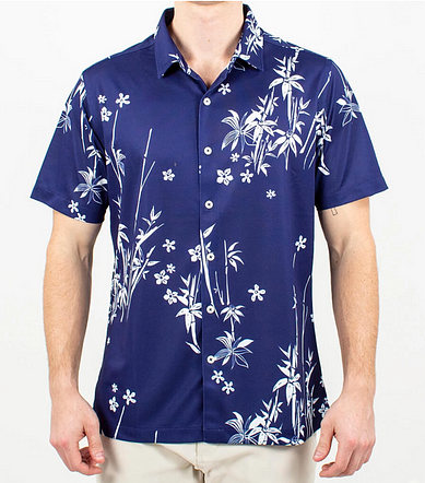 Blooms Performance Button-Up
