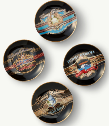 Cigar Band Series Plate Set