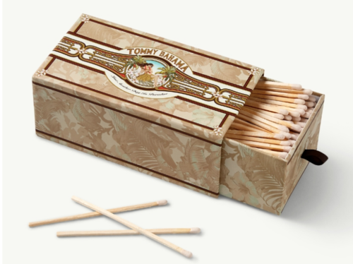 Cigar Themed Match Box