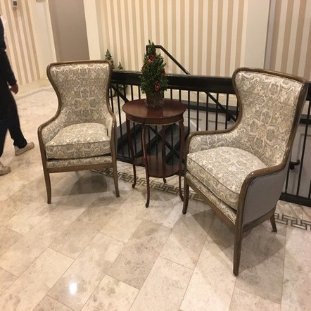 Two Wing Chairs 