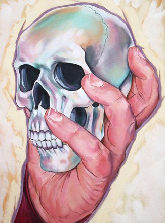 Skull in Hand