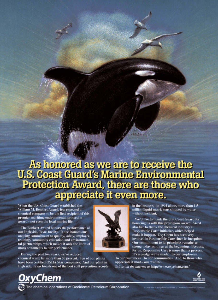 Coast Guard Environmental Award Ad