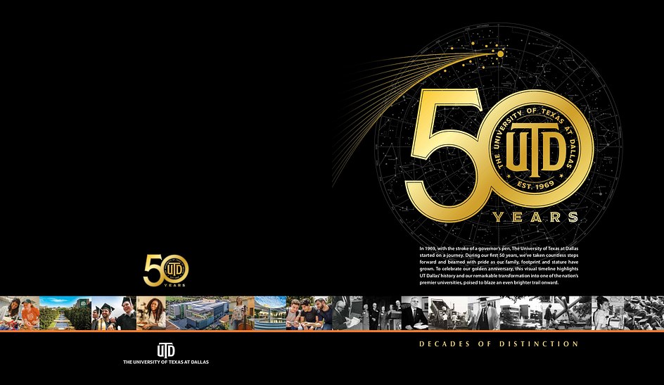 UTD 50th Anniversary Timeline