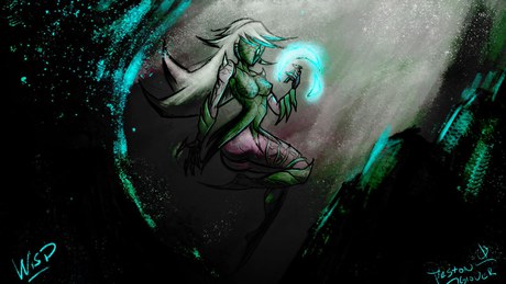 Wisp Character concept