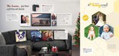 Canvas People holiday Direct Mail Piece