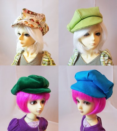 BJD SD & MSD Doll Hats