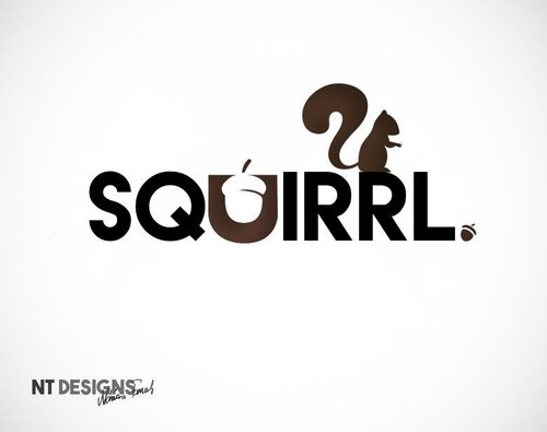 A nut selling company's logo