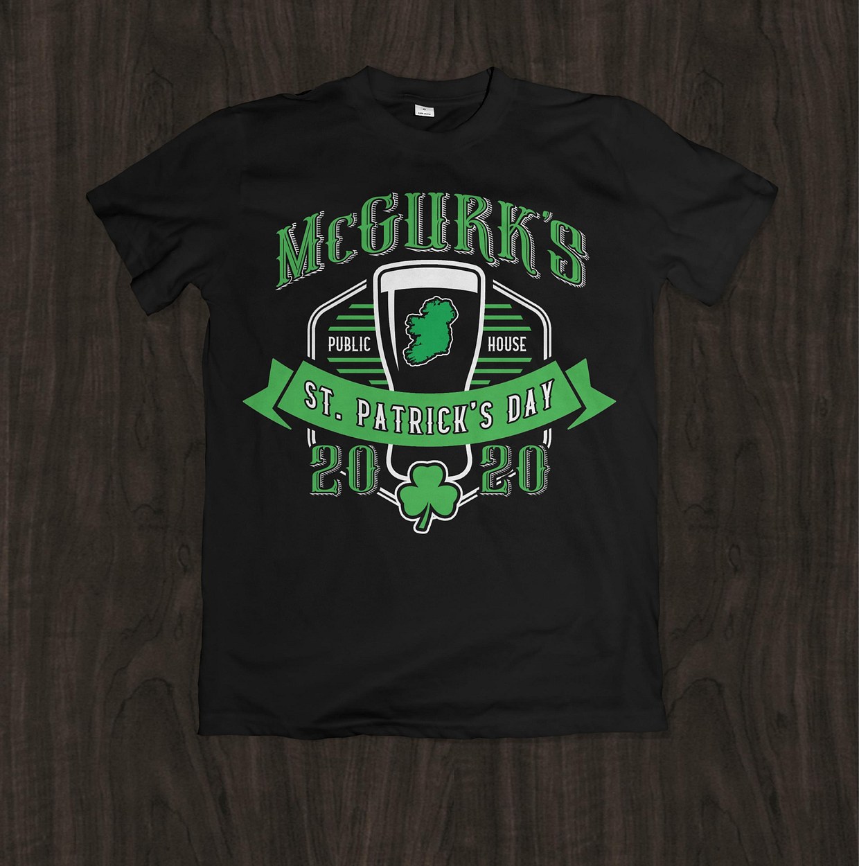 John D. McGurks / McGurk's Public House - St. Pats Pint Tee 2020