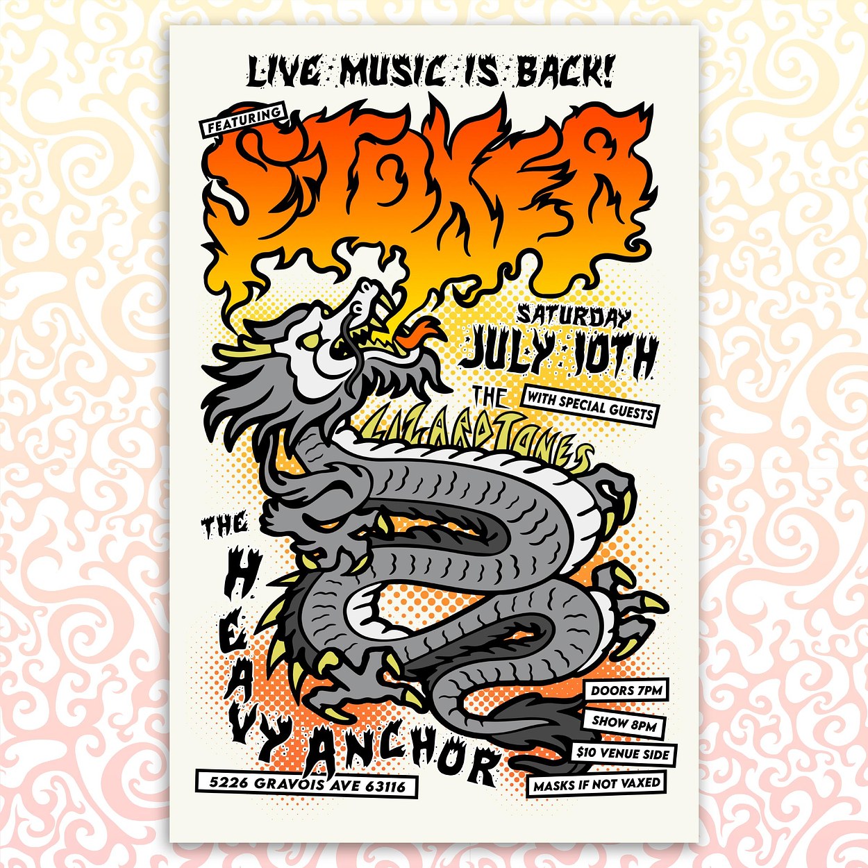 Stoker - Heavy Anchor Show Poster