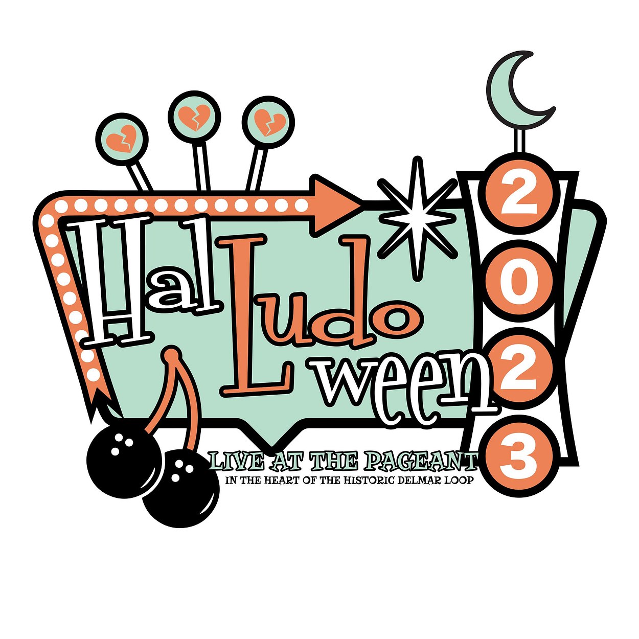 Ludo - HalLUDOween Custom Logo