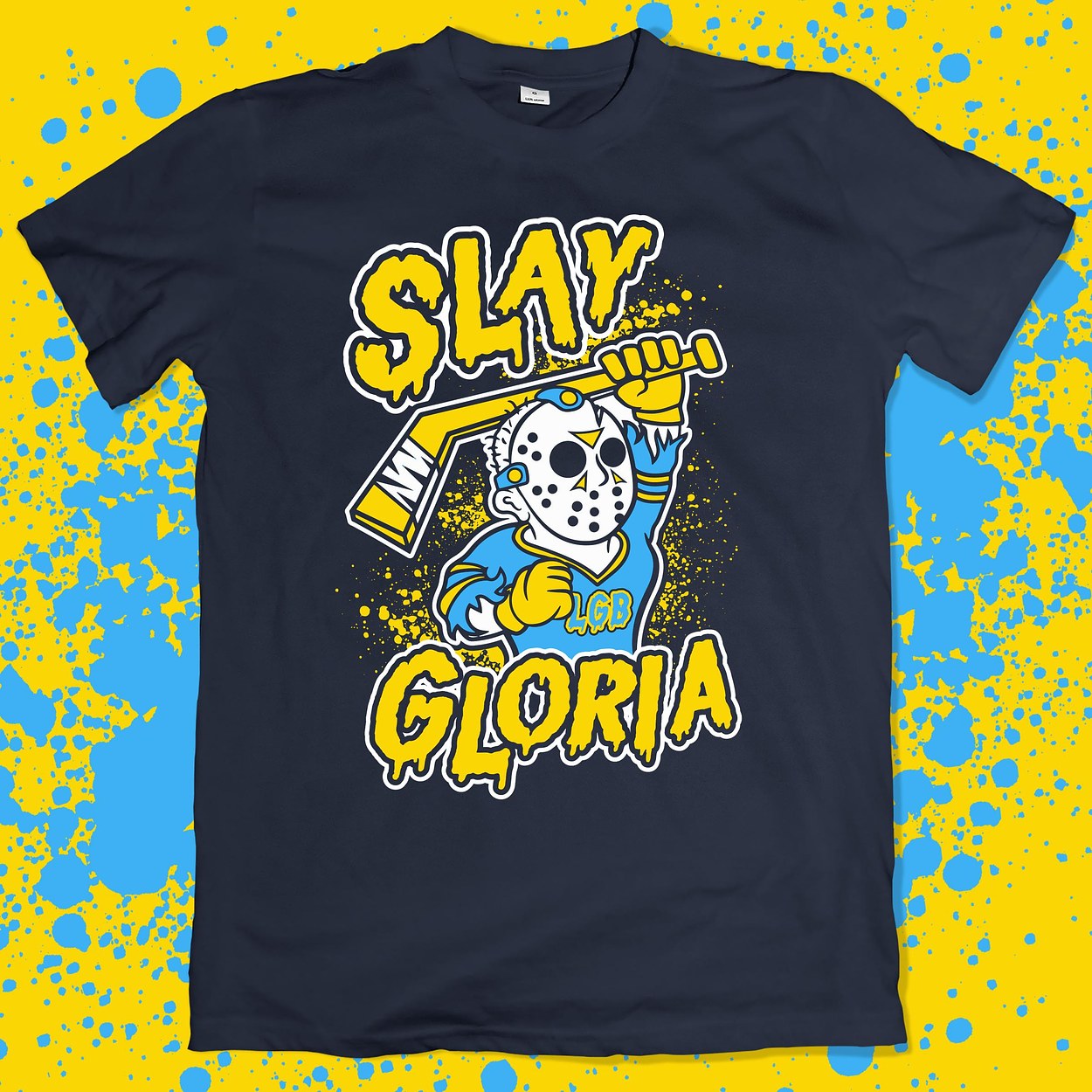 Slay Gloria - Custom Slasher Tee Drop