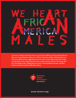 American Heart Association "WE HEART..." Ad series. #1