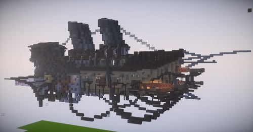 Airship done for the Corkus Wynncraft update
