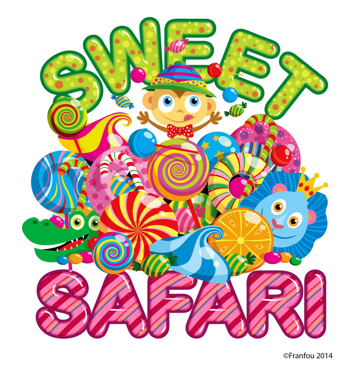 Logo for a candy store in L.A.