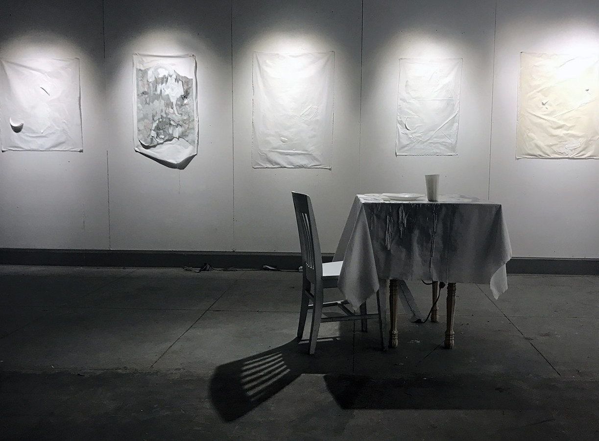 Ghosts of Dinners Past (Installation View)