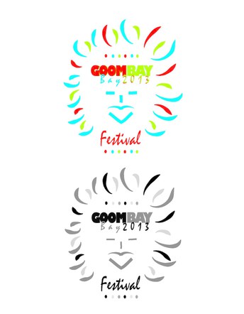 Goombay Festival Logo w/Grey scale