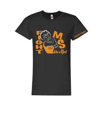 Fight MS Like a Girl Tee