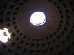 Ceiling of the Pantheon in Rome