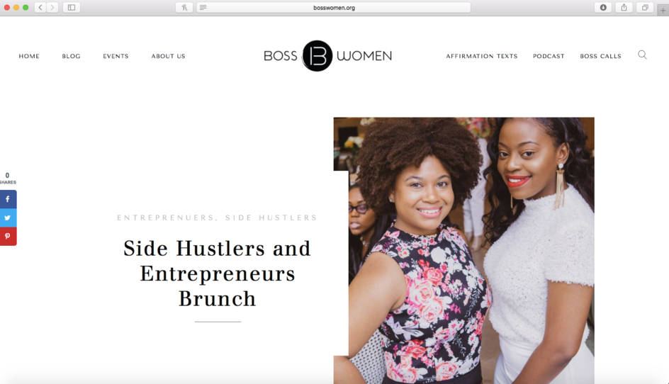 I had a great time attending this Boss Women event in 2018!