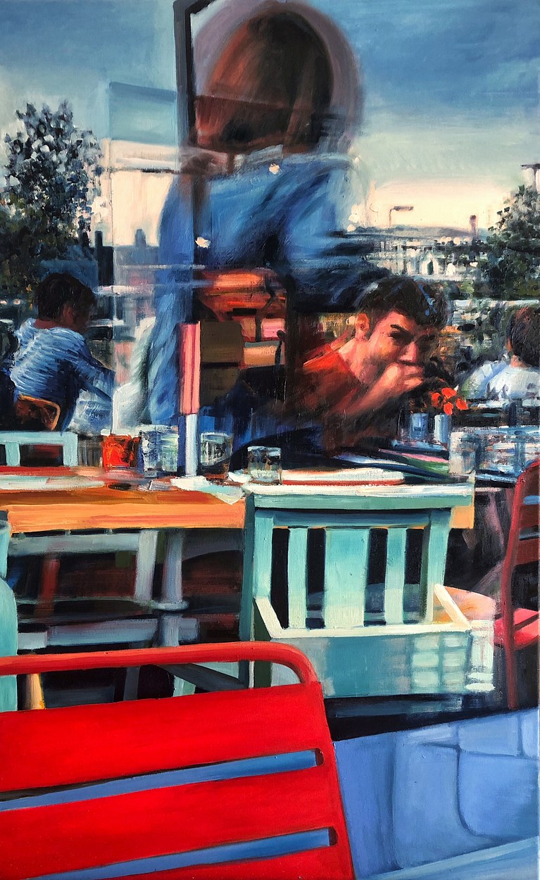 Cafe Reflection