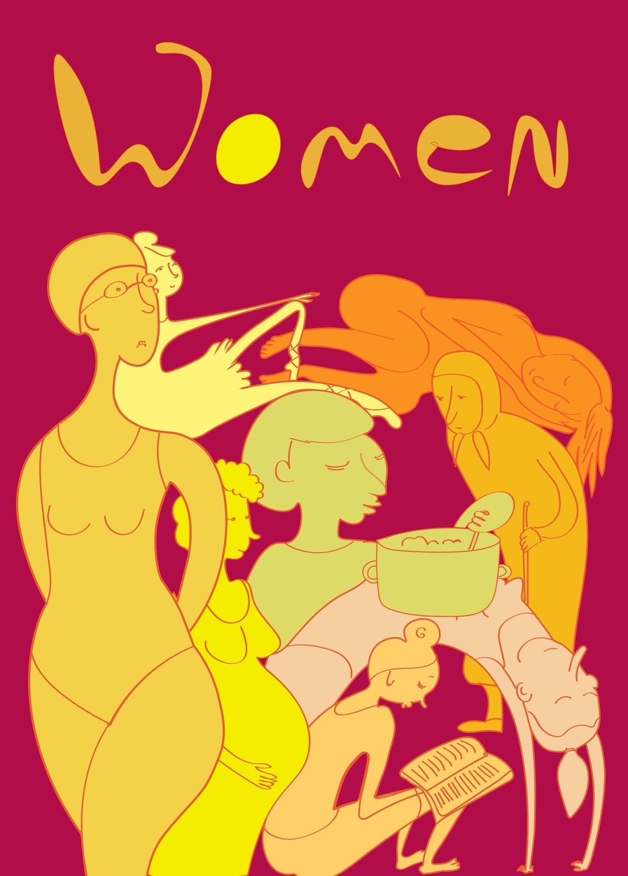 Illustration Friday. Women