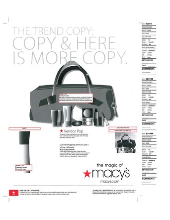 Freelance Art Director at Macy's