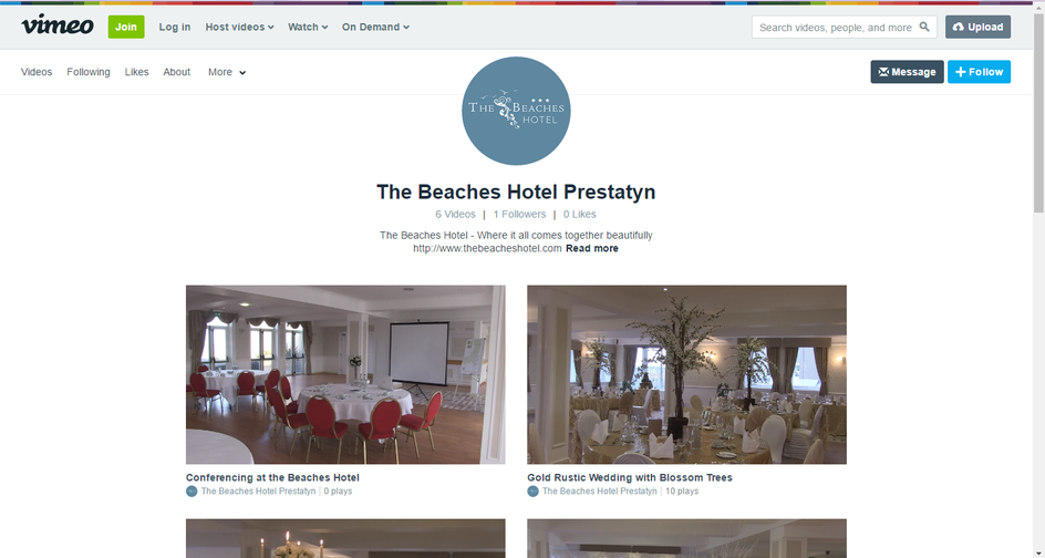 Montage Videos for The Beaches Hotel
