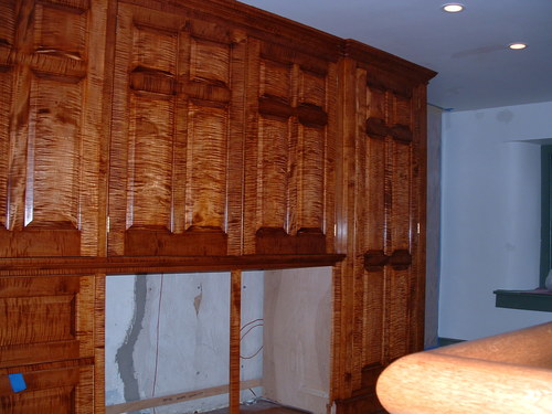 Tiger Maple Butler’s Pantry