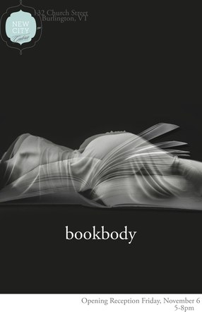 Promotional Artwork for Mixed-Media Art Exhibition "BOOKBODY"