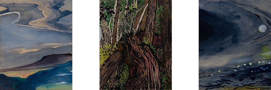 Small Paintings on Wood, group C