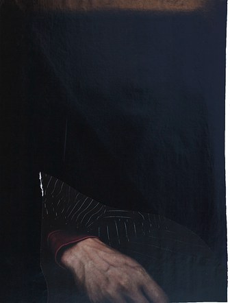 Man in darkness