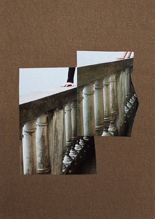 Riviera. Collage on paper