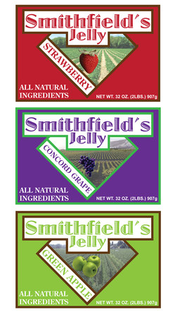 Smithfield's jelly labels