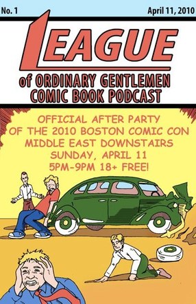 League Podcast After Party Poster