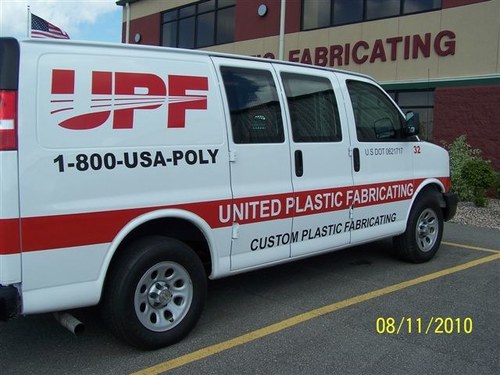 UPF Van graphics