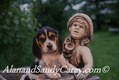 Beagle Puppy in statue