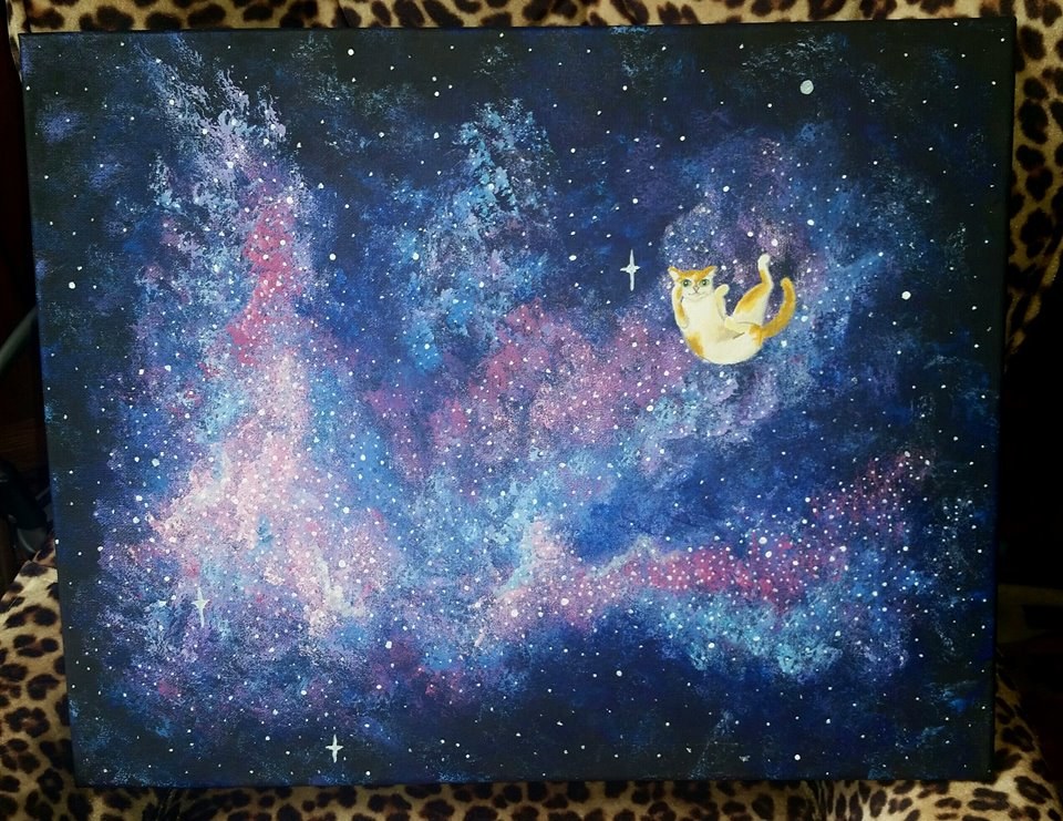 Space Cat 2 (Commission)