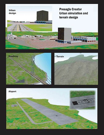 Urban simulation and terrain design
