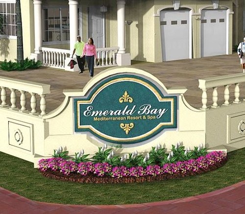 Emerald Bay Resort & Spa signage