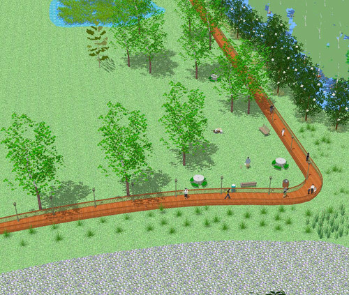 Alligator Lake Park rendering