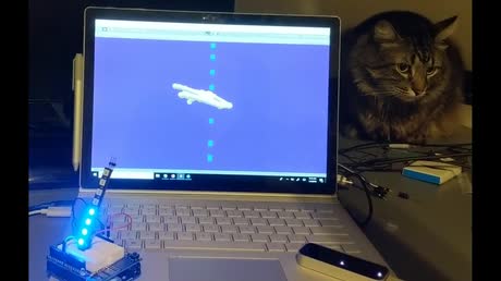 Leap Motion Instrument with Lights