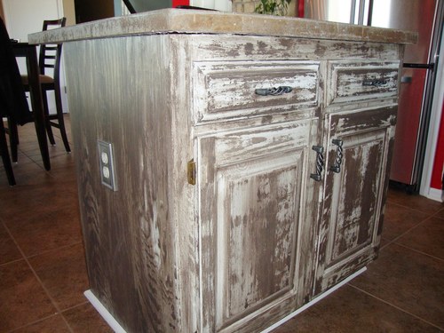 Heavy Distressed Antiqued Wood