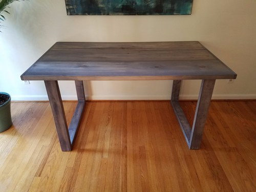 Weathered Gray Dining Table