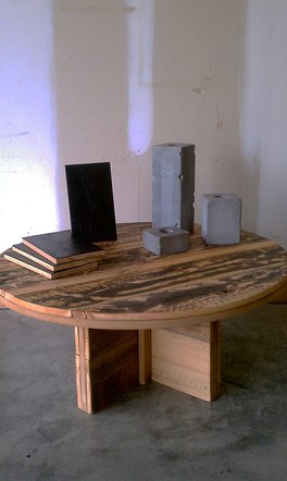 Custom Reclaimed Wood Coffee Table