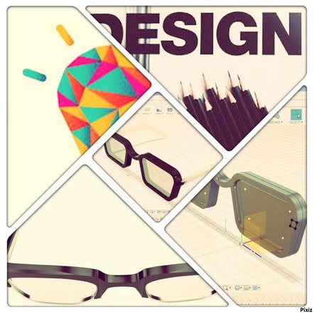 Design lunettes (3D Glasses)