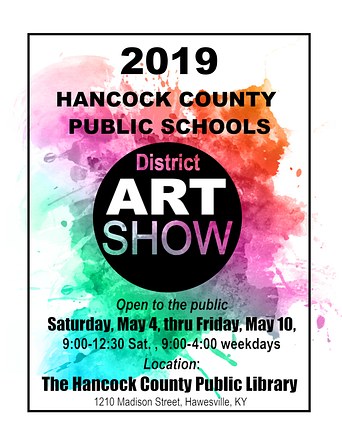 Art Show Poster Ad