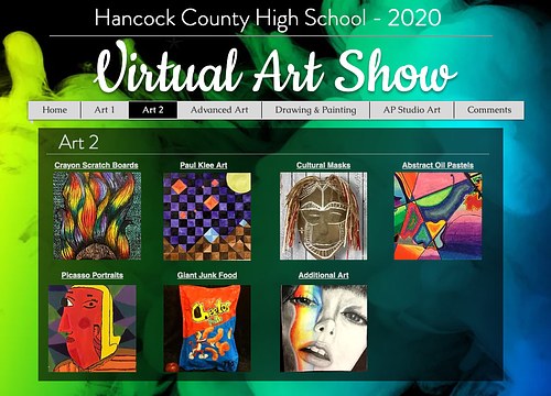 Virtual Art Show Website